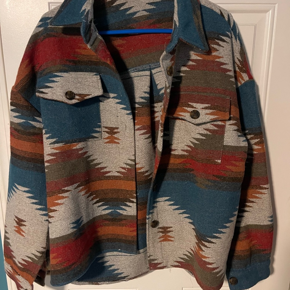 Southwestern Patterned Jacket